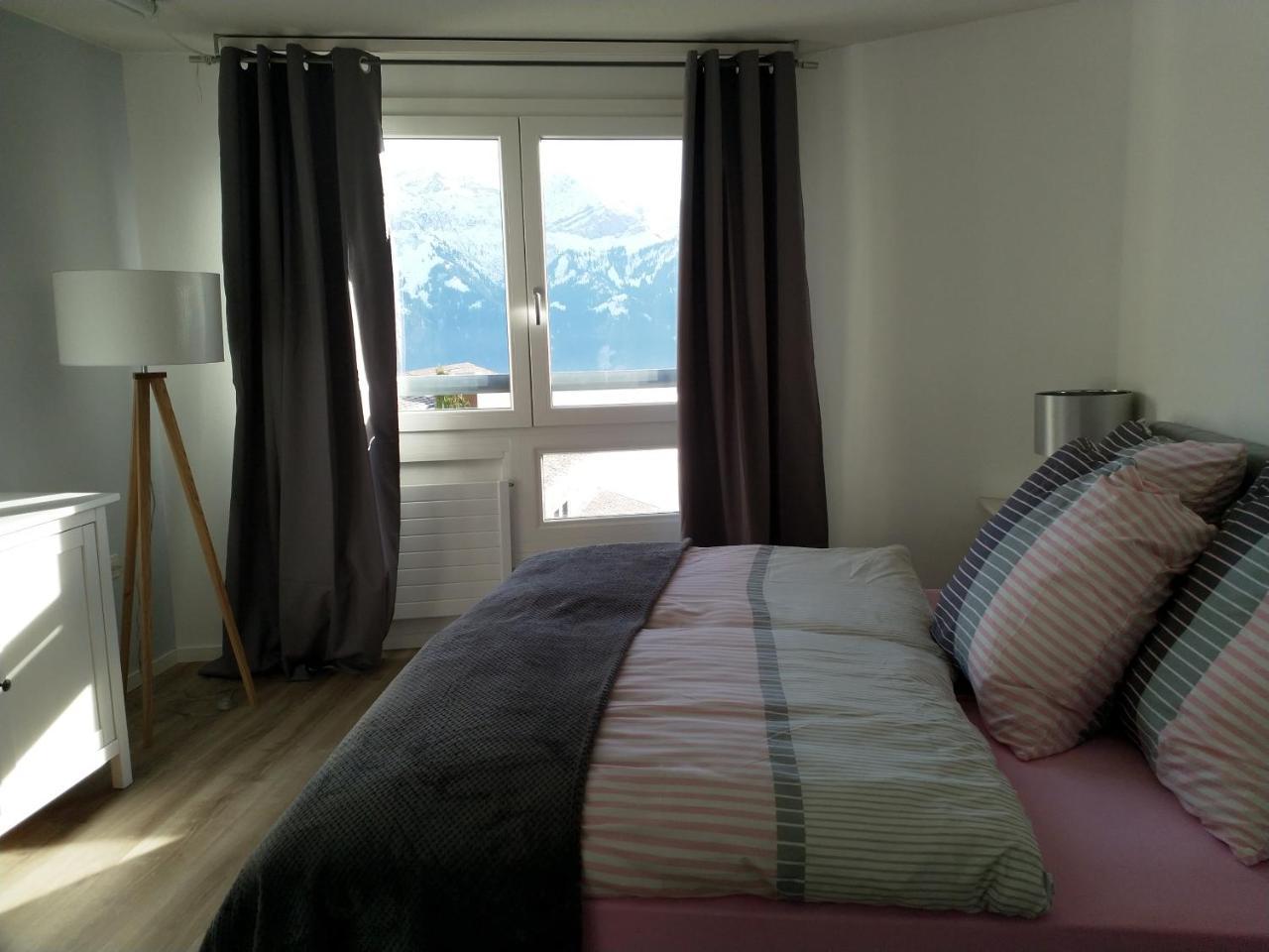 Swiss Seeblick Apartment Mit Hotelanbindung Beatenberg Luaran gambar