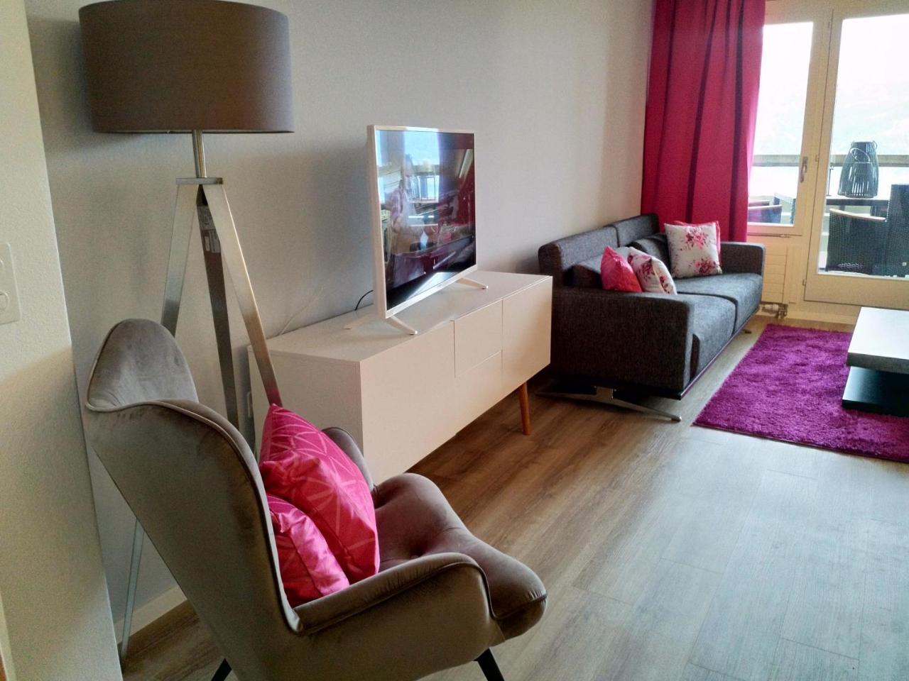 Swiss Seeblick Apartment Mit Hotelanbindung Beatenberg Luaran gambar